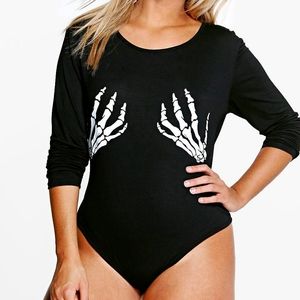 Plus Halloween Bodysuit